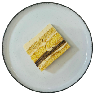 Bolo de Amêndoa e Café